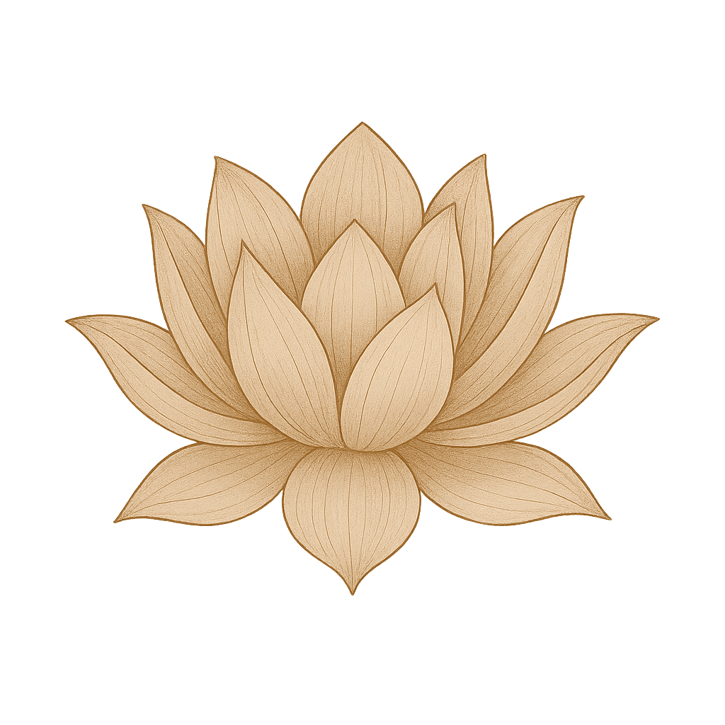 Lotus Flower representing Saroj - beauty rising from challenges